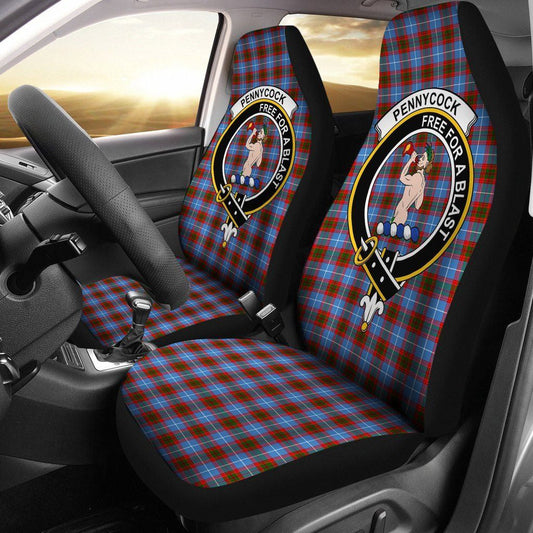 Pennycook (Edingburg) Tartan Crest Car Seat Cover