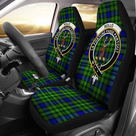 Rollo Tartan Crest Car Seat Cover