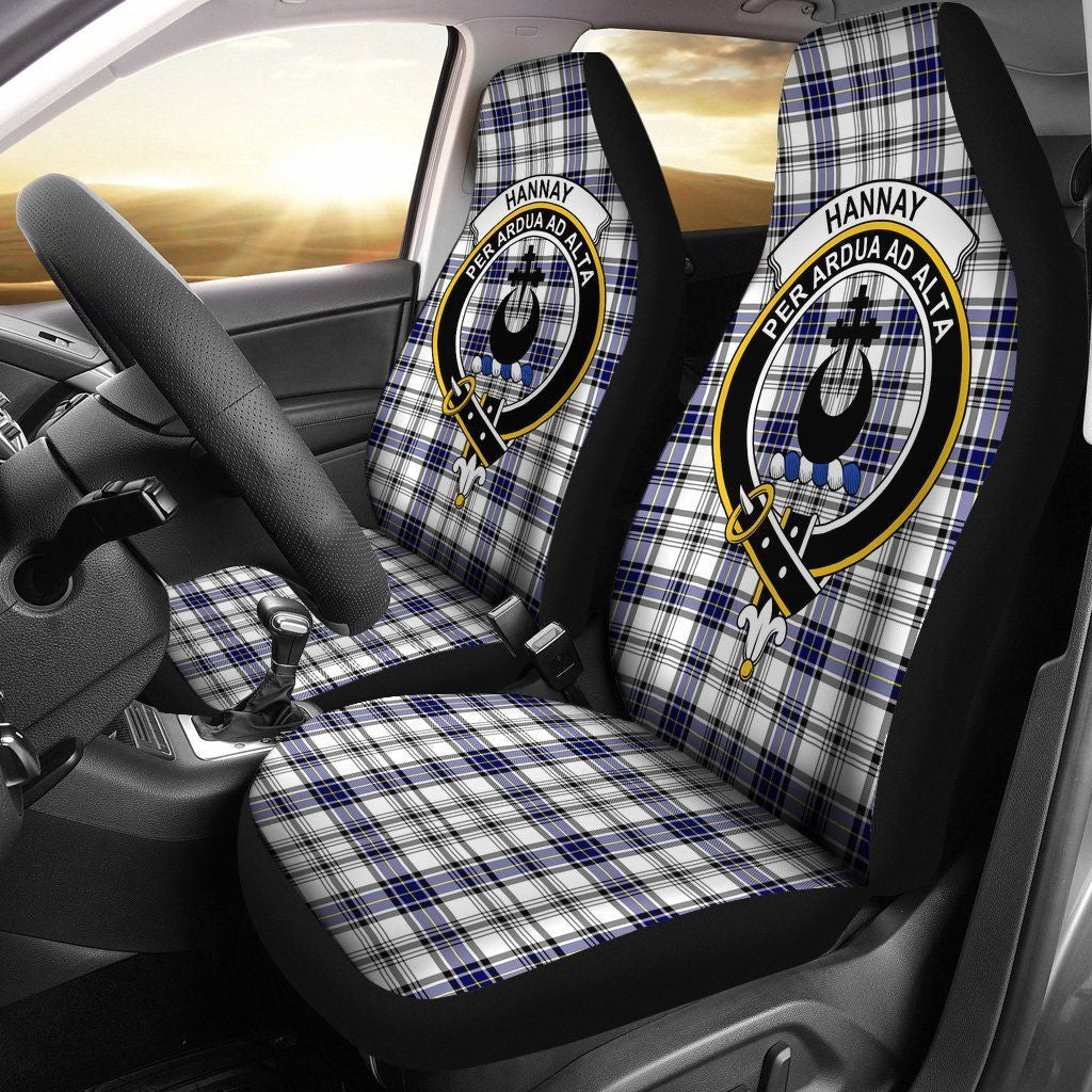 Hannay Tartan Crest Car Seat Cover