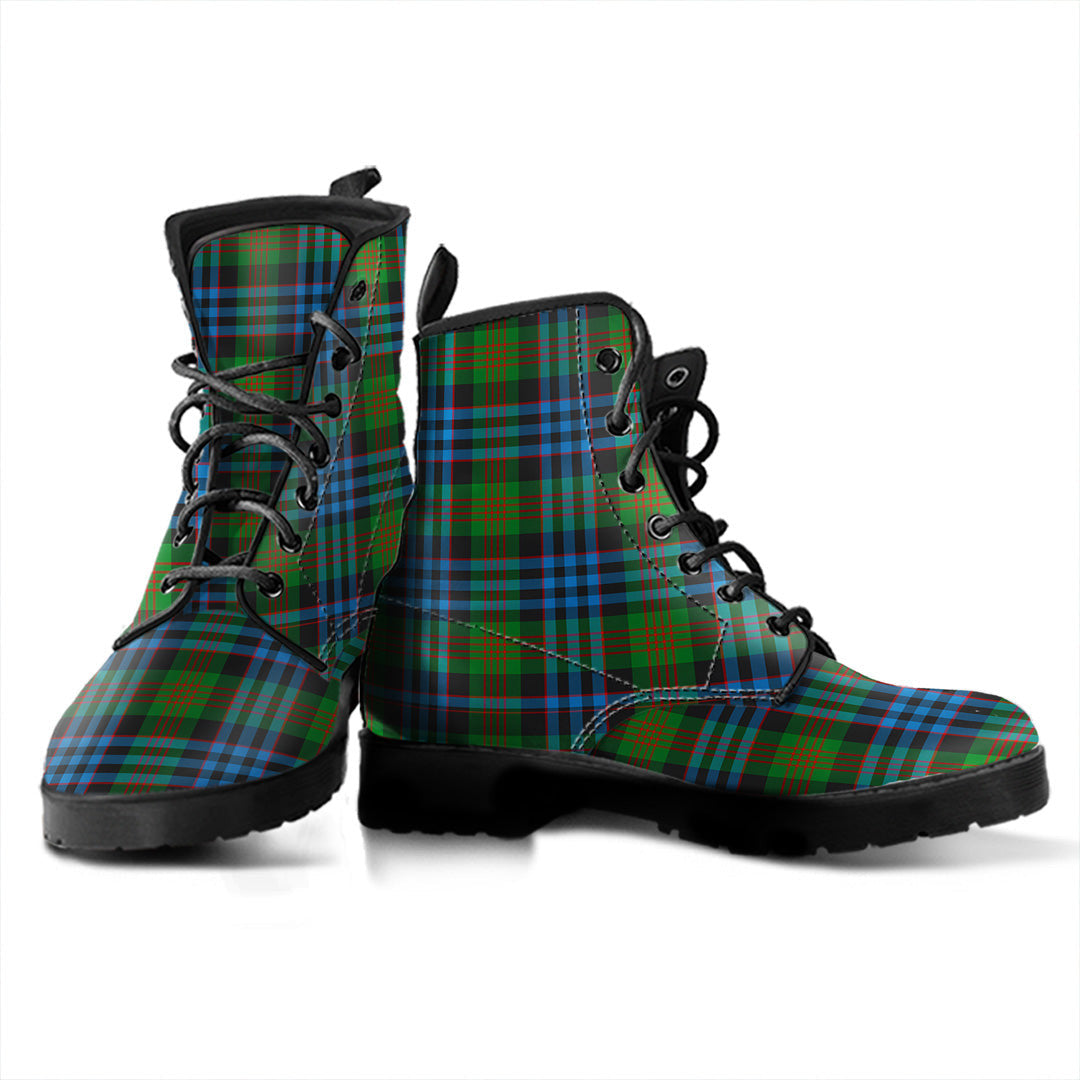 Newlands of Lauriston Tartan Plaid Leather Boots