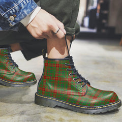 Fulton Tartan Plaid Leather Boots