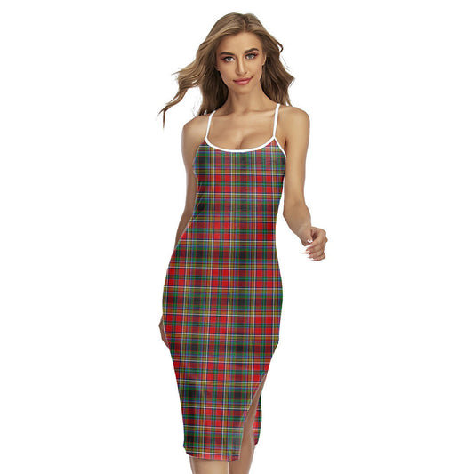 Anderson of Arbrake Tartan Plaid Back Cross Cami Dress