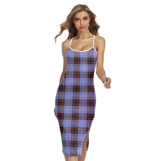 Rutherford Tartan Plaid Back Cross Cami Dress