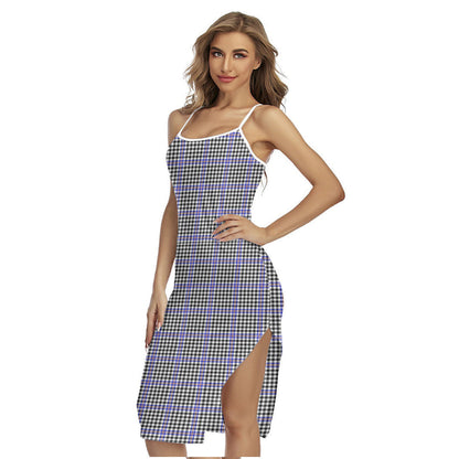 Sir Walter Scott Tartan Plaid Back Cross Cami Dress