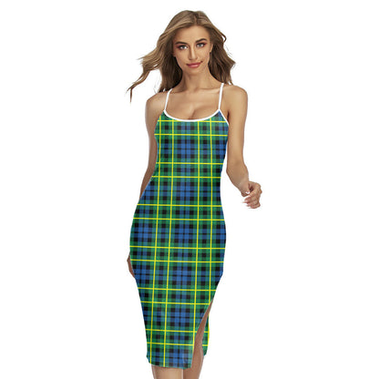 Campbell of Breadalbane Ancient Tartan Plaid Back Cross Cami Dress