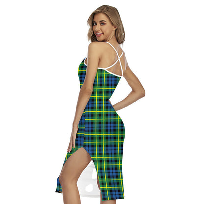 Campbell of Breadalbane Ancient Tartan Plaid Back Cross Cami Dress