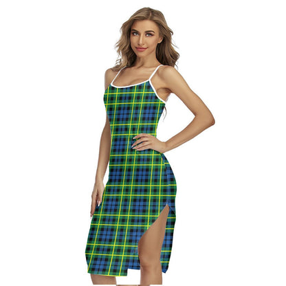 Campbell of Breadalbane Ancient Tartan Plaid Back Cross Cami Dress