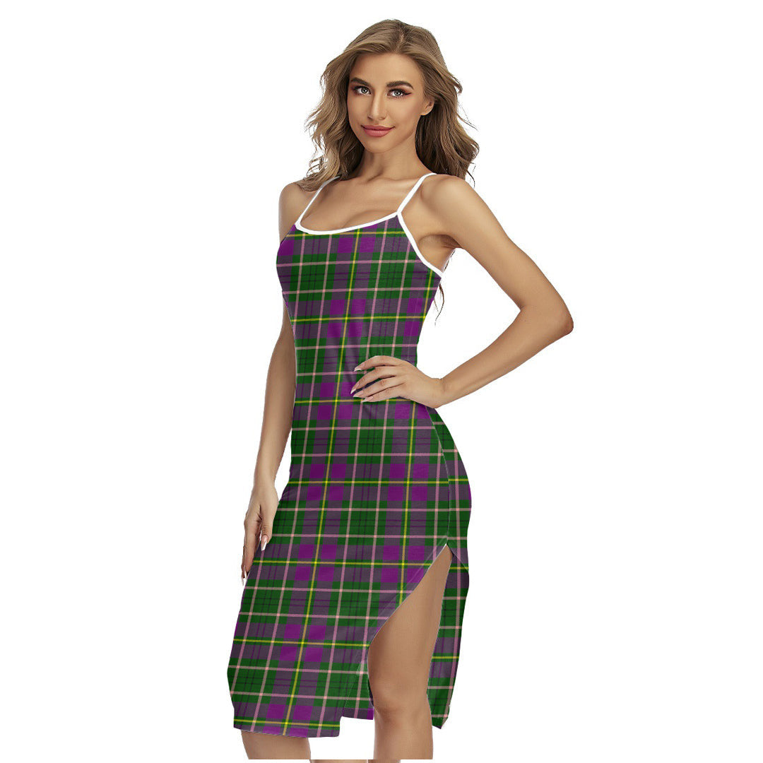 Taylor Tartan Plaid Back Cross Cami Dress