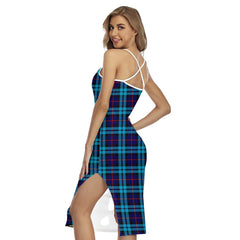 McCorquodale Tartan Plaid Back Cross Cami Dress