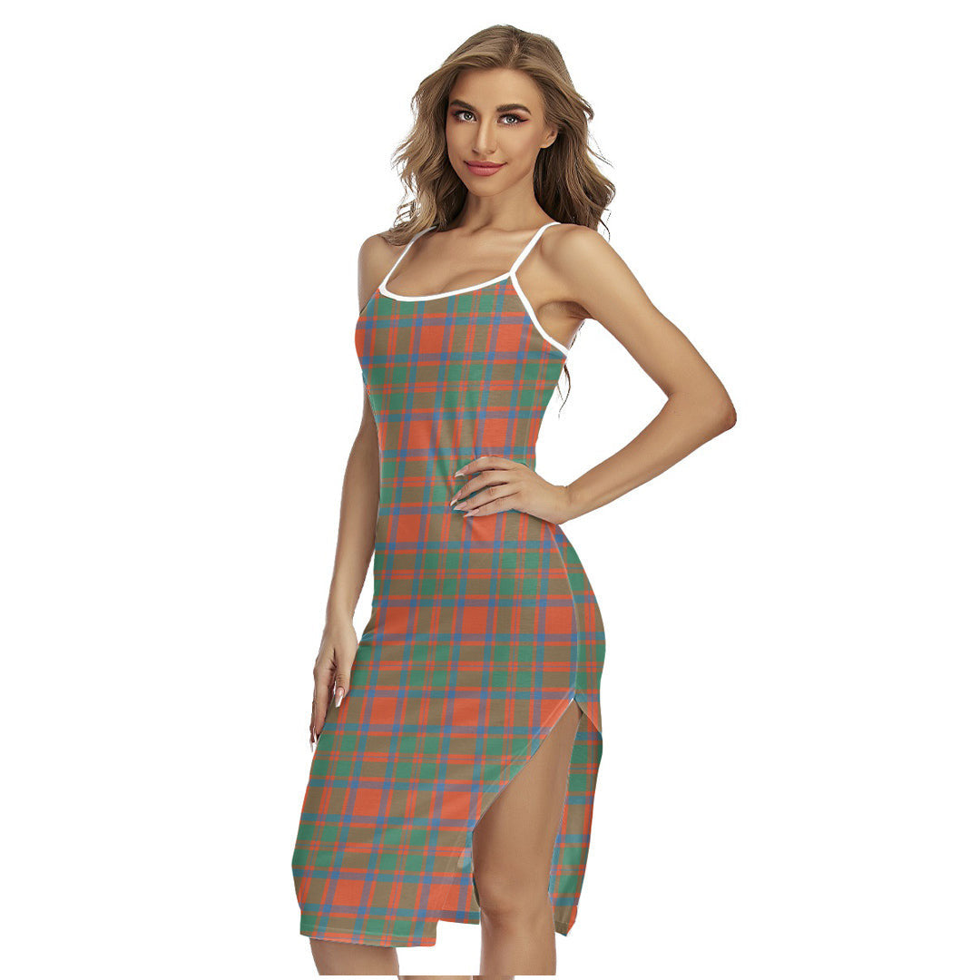 MacKintosh Ancient Tartan Plaid Back Cross Cami Dress