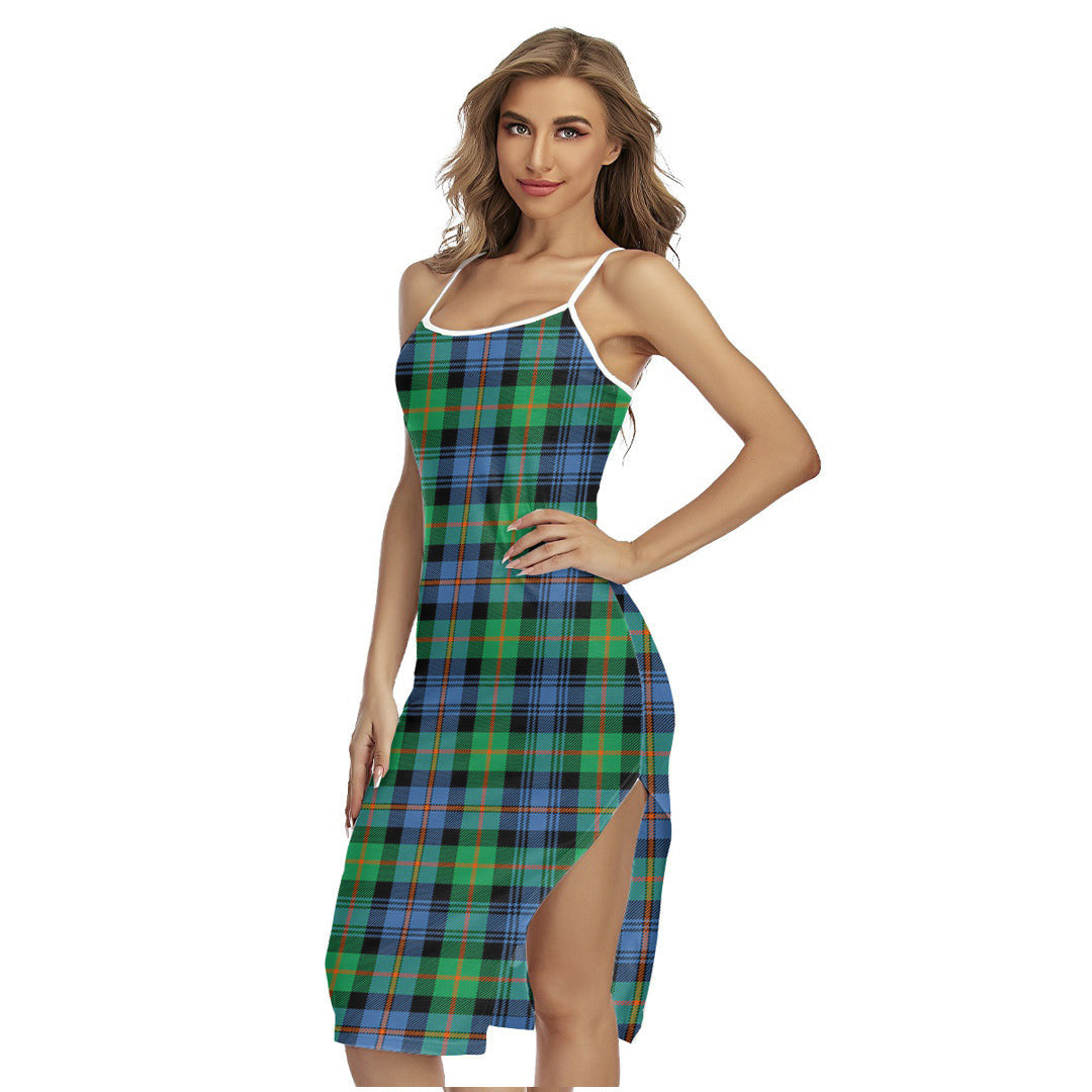 Murray of Atholl Ancient Tartan Plaid Back Cross Cami Dress