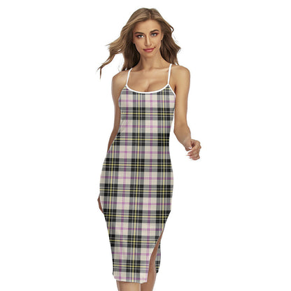 MacPherson Dress Ancient Tartan Plaid Back Cross Cami Dress