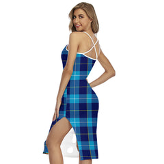 McKerrell Tartan Crest Back Cross Cami Dress