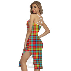 Ogilvie Tartan Crest Back Cross Cami Dress