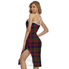 Tennant Tartan Crest Back Cross Cami Dress