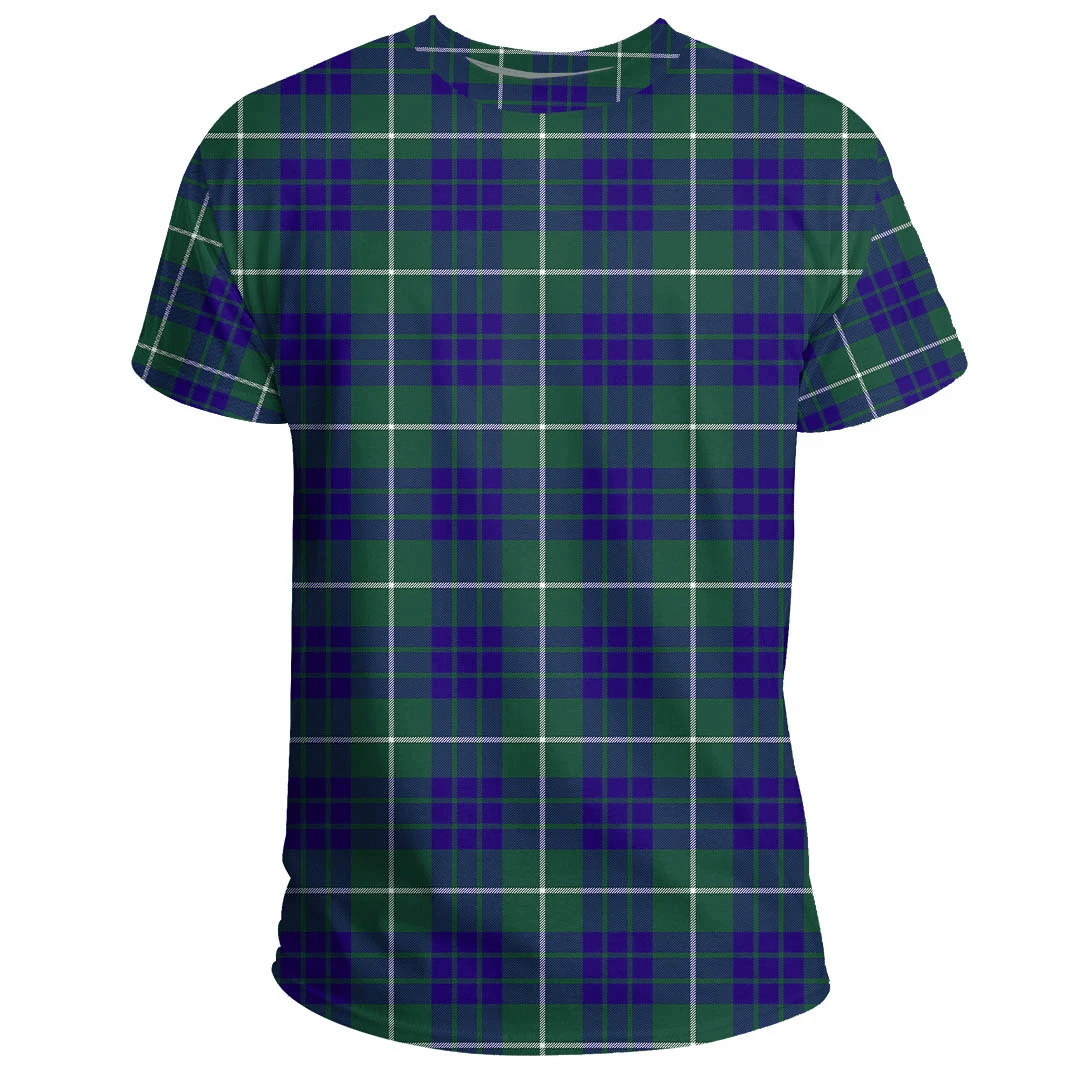 Hamilton Hunting Modern Tartan Plaid TShirt