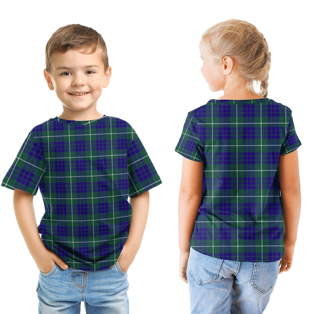 Hamilton Hunting Modern Tartan Plaid TShirt