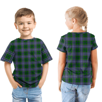 Wishart Hunting Modern Tartan Plaid TShirt