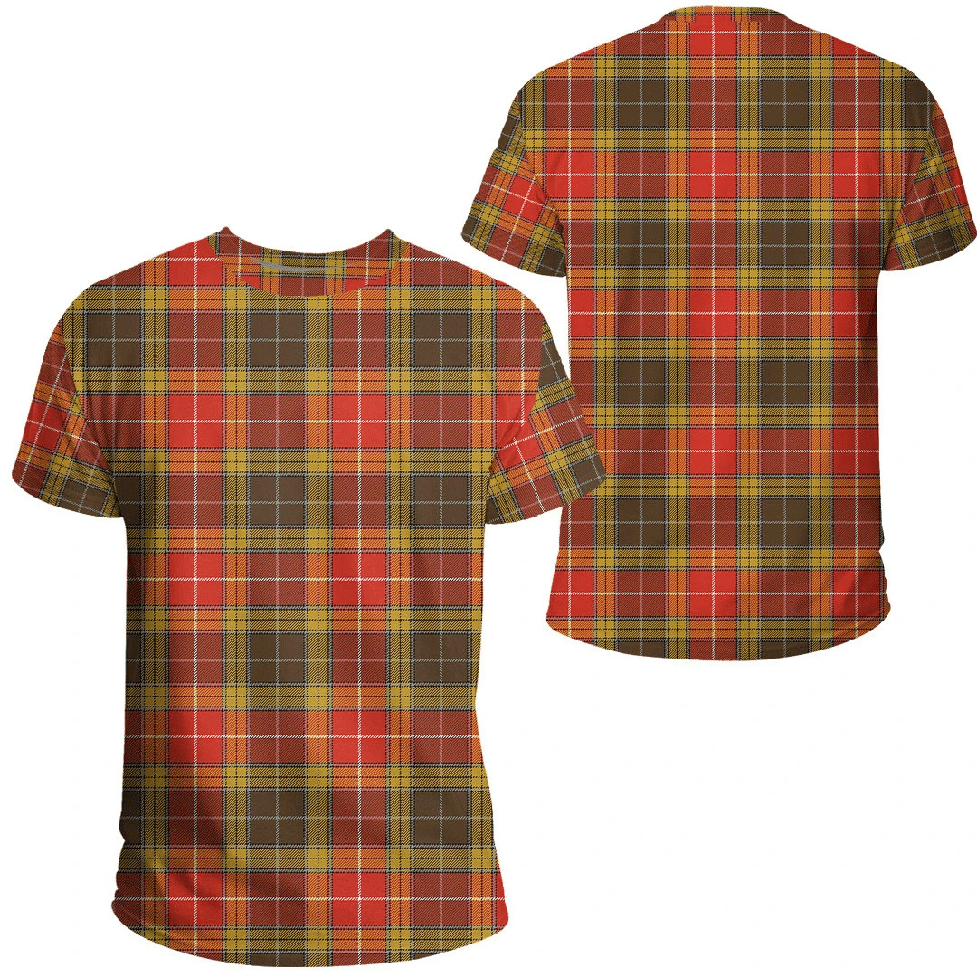 Buchanan Old Set Weathered Tartan Plaid TShirt