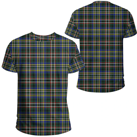 SCOTT GREEN MODERN Tartan Plaid TShirt