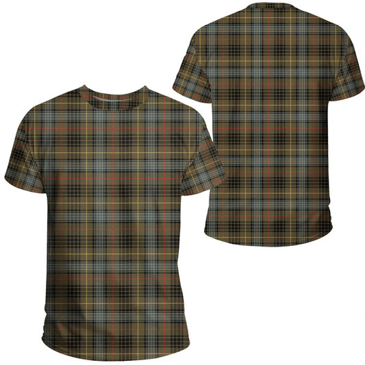 Stewart Hunting Weathered Tartan Plaid TShirt