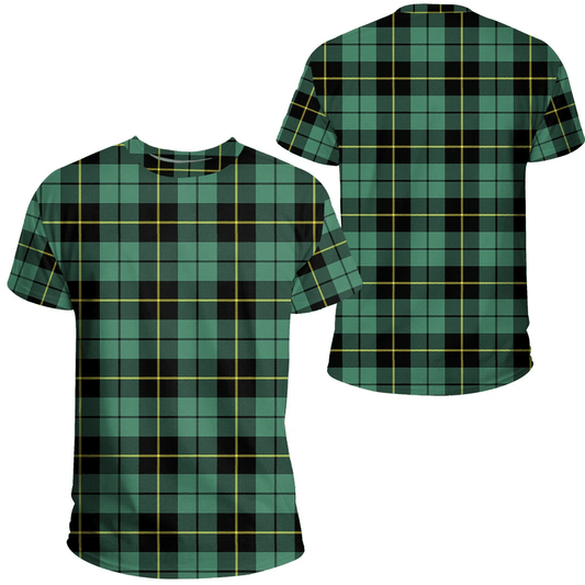 Wallace Hunting Ancient Tartan Plaid TShirt