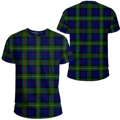 MacEwen Modern Tartan Plaid TShirt