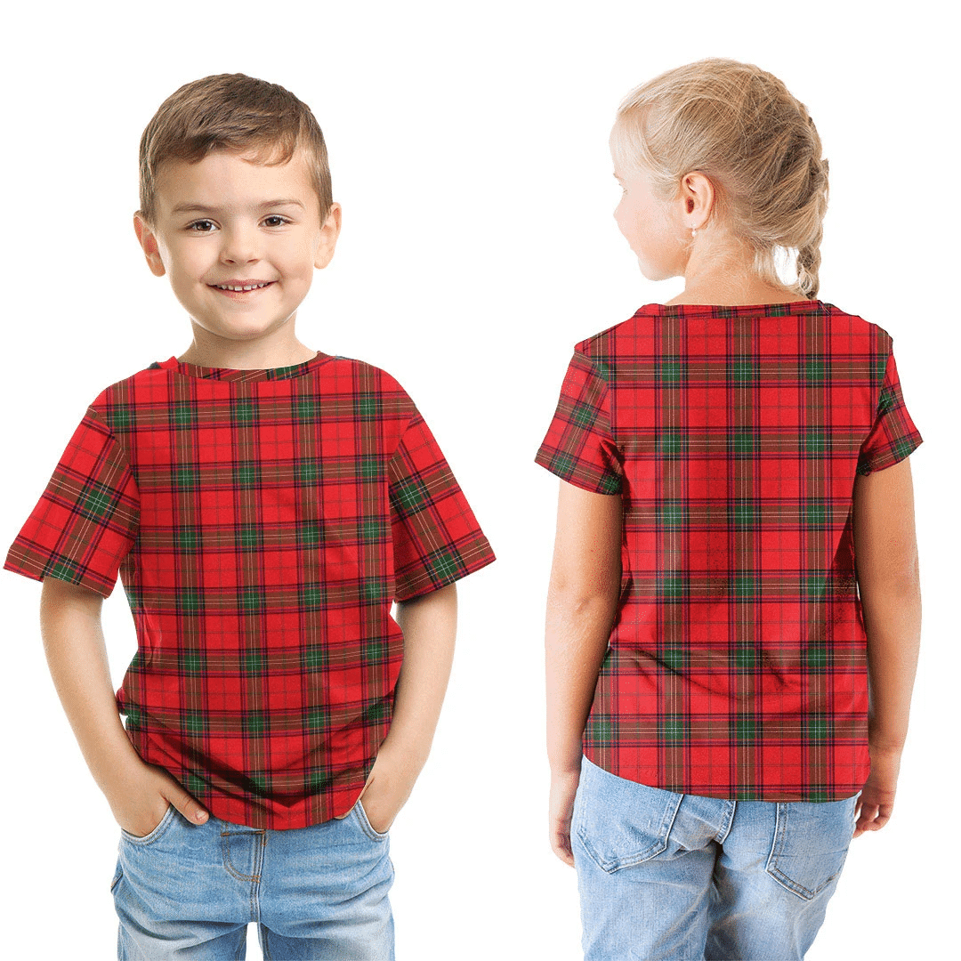 Seton Modern Tartan Plaid TShirt