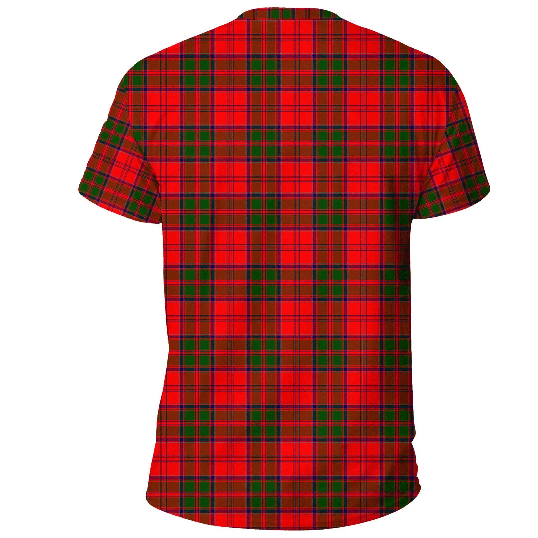 Grant Modern Tartan Plaid TShirt