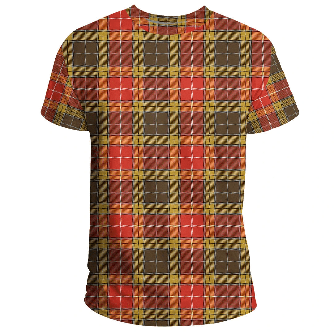 Buchanan Old Set Weathered Tartan Plaid TShirt