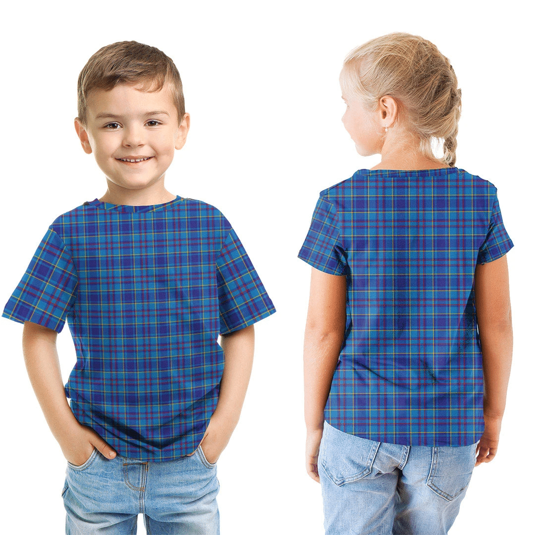 Mercer Modern Tartan Plaid TShirt