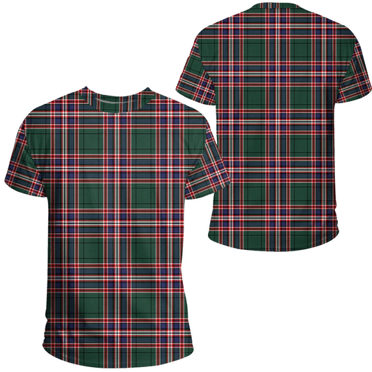 MacFarlane Hunting Modern Tartan Plaid TShirt