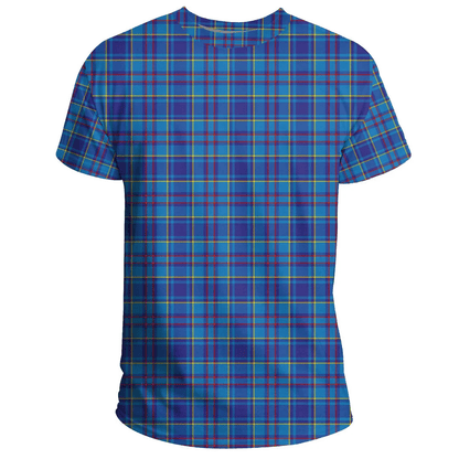 Mercer Modern Tartan Plaid TShirt