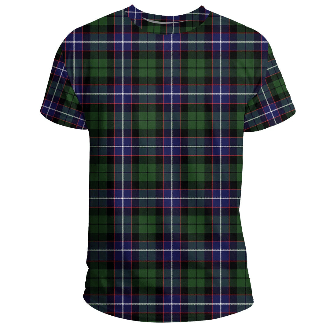 Galbraith Modern Tartan Plaid TShirt