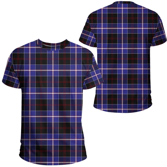 Dunlop Modern Tartan Plaid TShirt