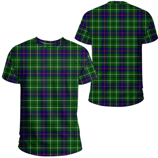 Duncan Modern Tartan Plaid TShirt