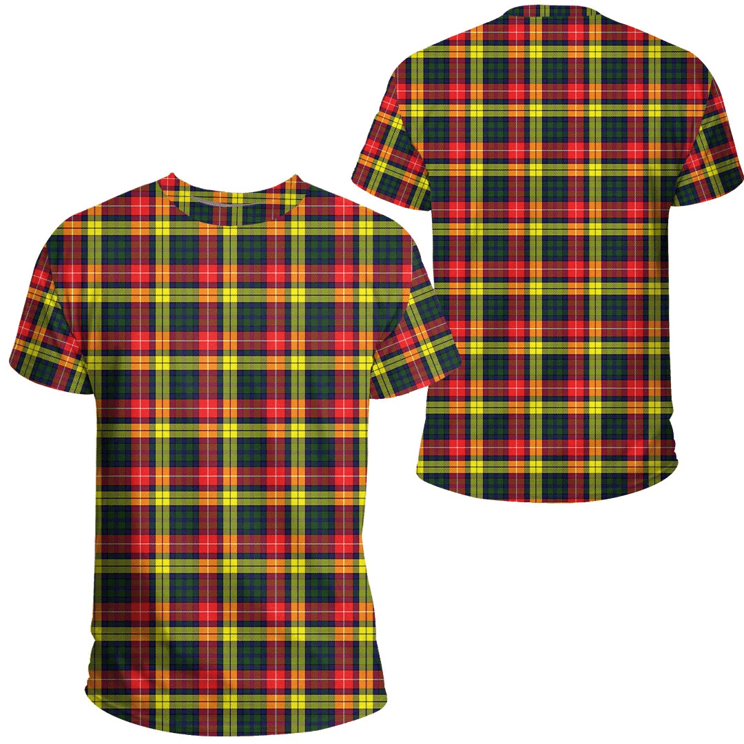 Buchanan Modern Tartan Plaid TShirt