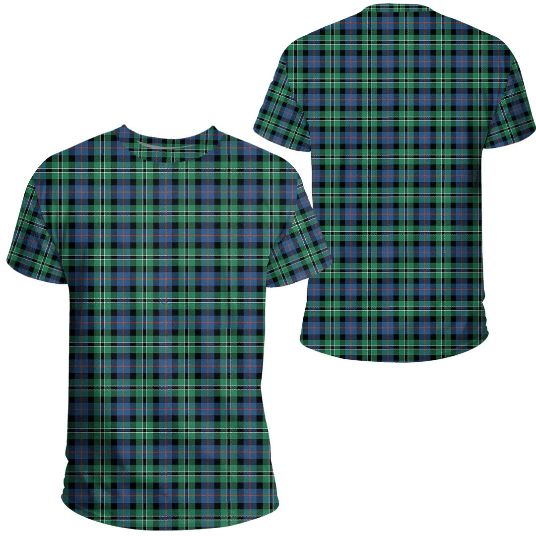 Rose Hunting Ancient Tartan Plaid TShirt