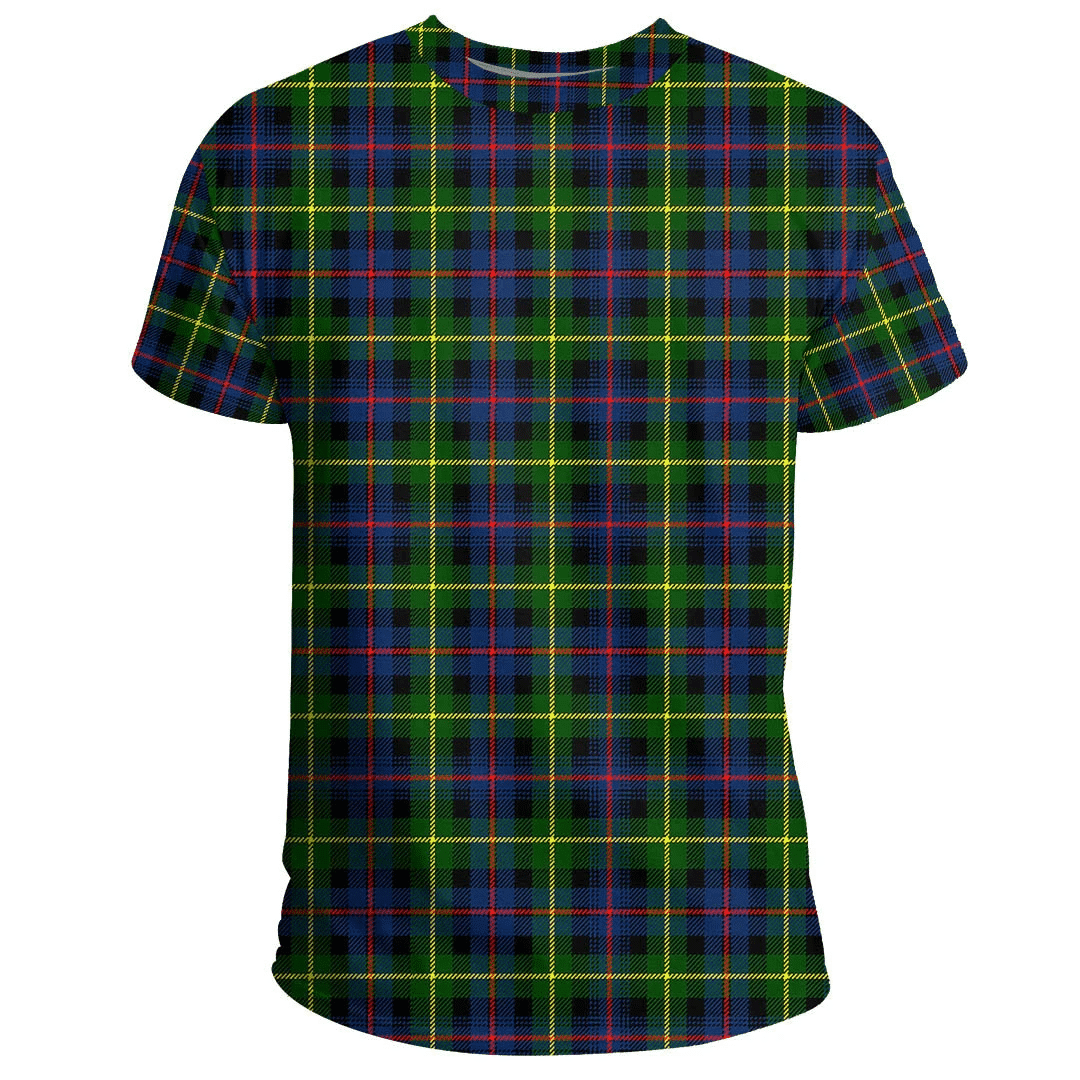 Farquharson Modern Tartan Plaid TShirt