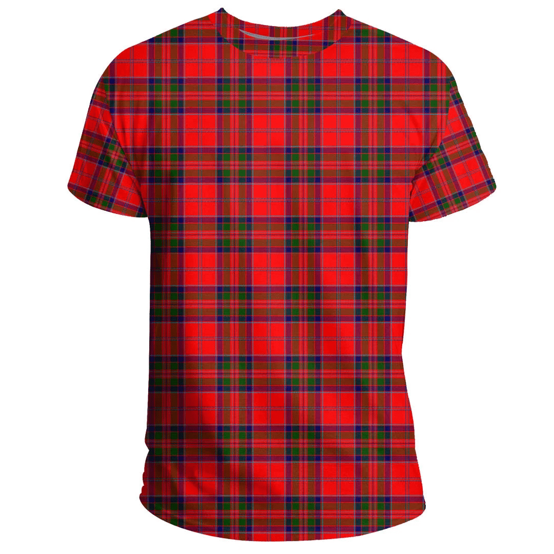 MacGillivray Modern Tartan Plaid TShirt
