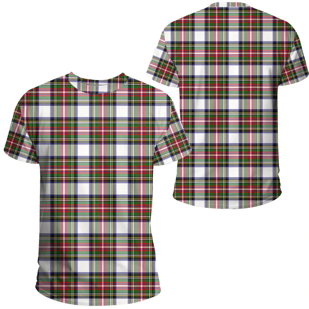 Stewart Dress Modern Tartan Plaid TShirt