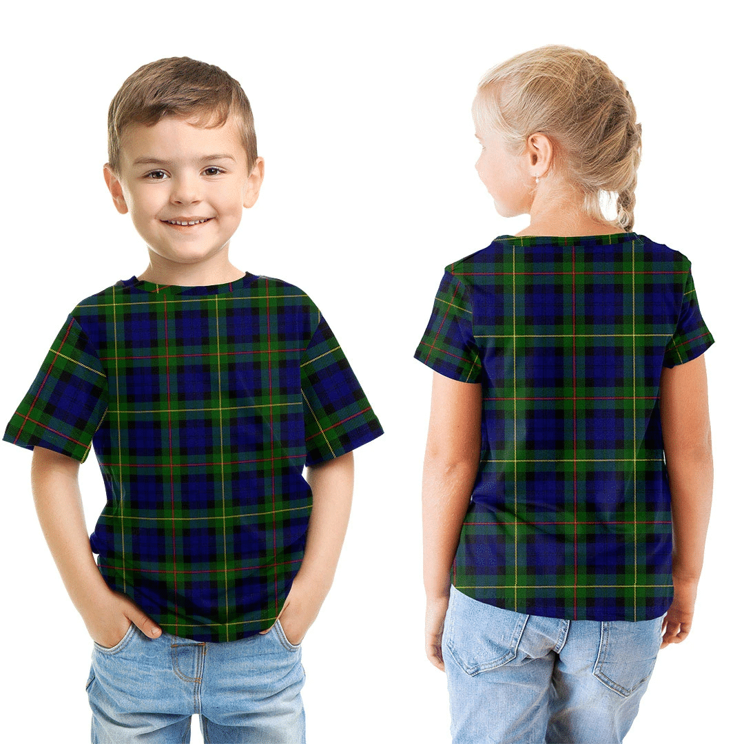 MacEwen Modern Tartan Plaid TShirt