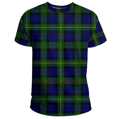 MacEwen Modern Tartan Plaid TShirt