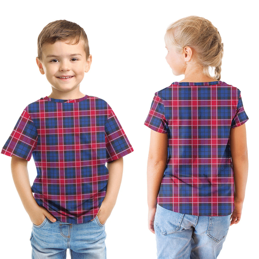 Graham of Menteith Red Tartan Plaid TShirt