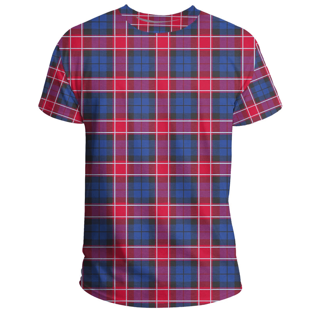 Graham of Menteith Red Tartan Plaid TShirt