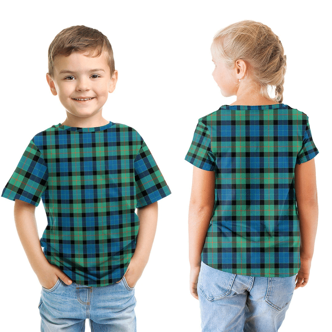 Gunn Ancient Tartan Plaid TShirt