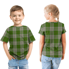 Cunningham Dress Green Dancers Tartan Plaid TShirt