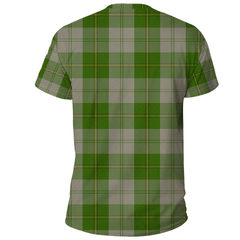 Cunningham Dress Green Dancers Tartan Plaid TShirt
