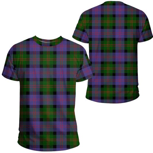 Blair Modern Tartan Plaid TShirt