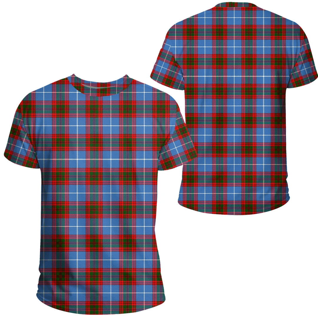 Edinburgh District Tartan Plaid TShirt